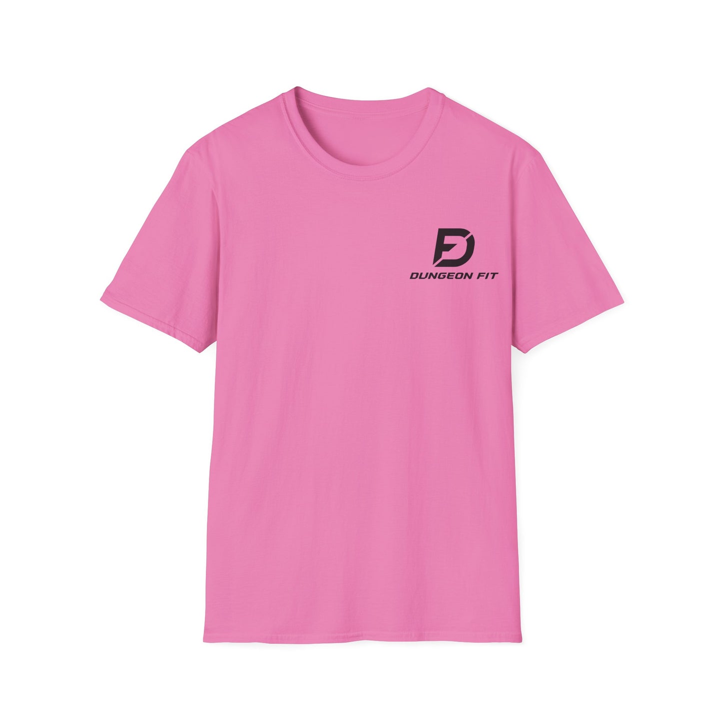 Dungeon Fit Softstyle T-Shirt - Gym Vibes Dumbbells Headphones