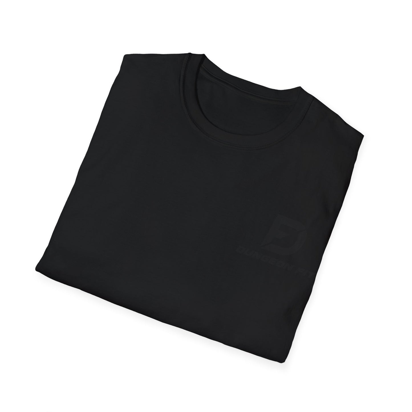 Dungeon Fit Softstyle T-Shirt - Gym Vibes Dumbbells Headphones